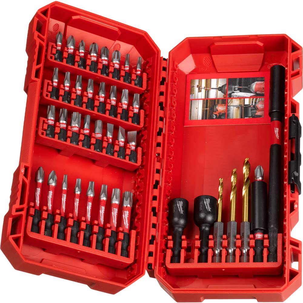 DeWalt Milwaukee 48 Piece Shockwave Impact Screwdriver Bit Set