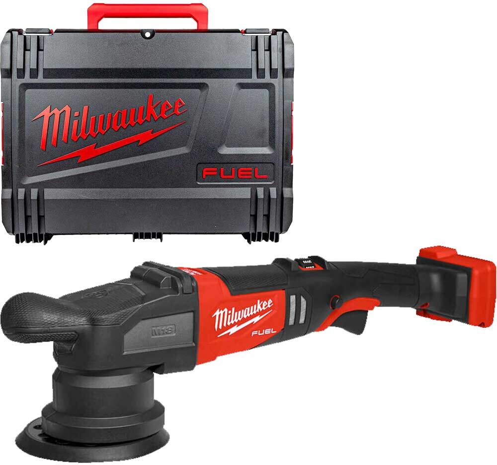 DeWalt Milwaukee M18 FROP15 Fuel 18v Cordless Brushless Random Orbit Polisher 125mm No Batteries No Battery Charger Case