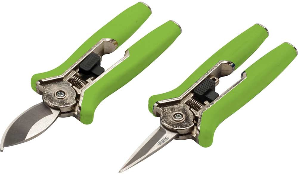 DeWalt Draper 2 Piece Bypass Pruning Snips Set