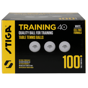 Stiga Ball Training 40+ 100-pack Table Tennis Balls