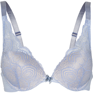 Wonderbra - Women's Triangle Push Up Bra - Blues - Light Blue 36D female Wonderbra - Women's Triangle Push Up Bra - Blues - Light Blue 36D female