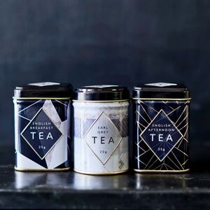 New English Teas Art Deco Gift Mini Tea Tin Gift Set