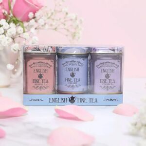 New English Teas Vintage Floral Mini Tea Tin Gift Set