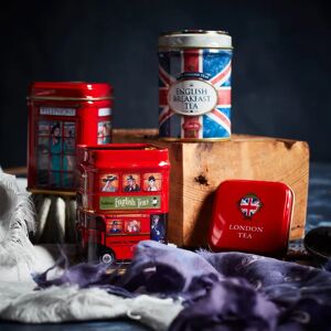 New English Teas Best of British Triple Mini Tin Tea Selection Gift Pack