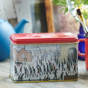 New English Teas The Lowry Tea Tin With 40 English Breakfast Teabags