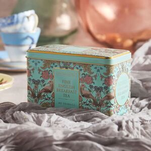 New English Teas The Song Thrush Classic Tea Tin - Mint Green