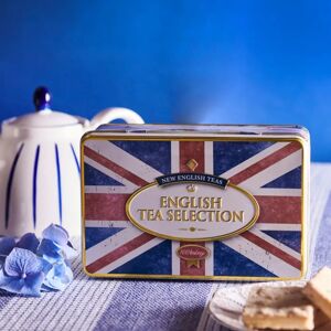 New English Teas Retro Union Jack Tea Selection Gift Tin