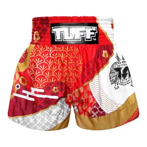 TUFF Sport MS653 TUFF Muay Thai Shorts Goddess of the Sun - Red