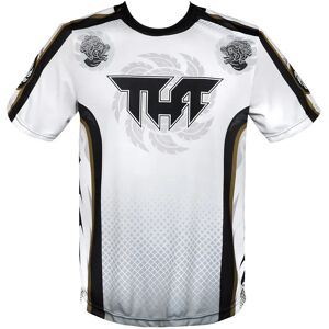 TUFF Sport TS008 TUFF T-Shirt White Rowel With Double Hanuman Head - White