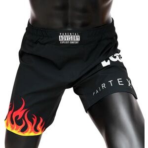 AB12 Fairtex MMA Board Shorts Burn - Black