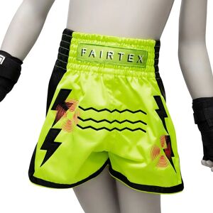 BSK2105 Fairtex Kids Muaythai Shorts Sonar - Green