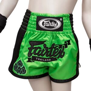 BSK2106 Fairtex Kids Muaythai Shorts Siam - Green