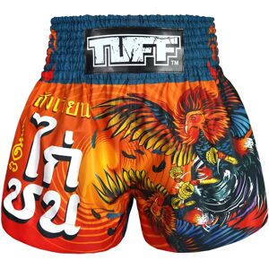 TUFF Sport MS676 TUFF Muay Thai Shorts Lethwei Rooster - Orange