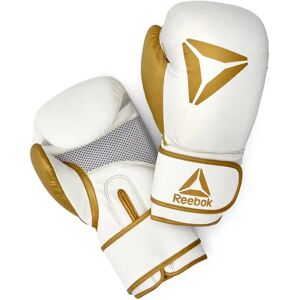 Reebok Combat Boxing Gloves White/Gold