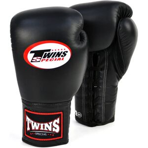 Twins Special BGLL1 Twins Lace-up Boxing Gloves Black - Black