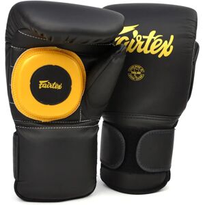 BGV13 Fairtex Coach Sparring Gloves Black-Gold - Black