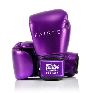 BGV22 Fairtex Metallic Purple Boxing Gloves - Purple
