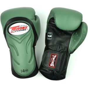 Twins Special BGVL6 Twins Olive Green-Black Deluxe Sparring Gloves - Green