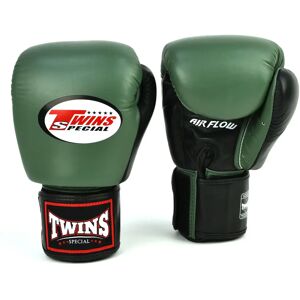 Twins Special BGVLA2-2T Twins Air Flow Boxing Gloves Olive-Black-White - Green