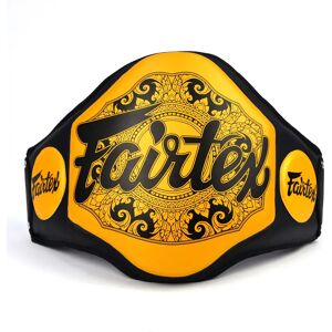 BPV3 Fairtex Microfiber Belly Pad Black-Gold - Black