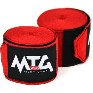 EH1 MTG Pro 5m Red Elasticated Hand Wraps - Red