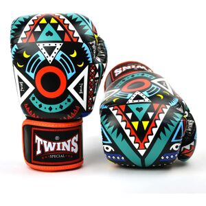 Twins Special FBGVL3-57 Twins Orange Aztec Boxing Gloves - Orange