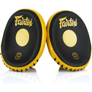 FMV15 Fairtex Pro Speed Mitts Black-Gold - Black