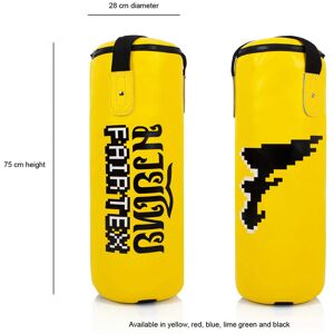 HBK1 Fairtex Kids Punchbag Yellow 75cm (FILLED) - Yellow