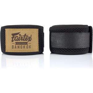 HW4 Fairtex Black Mesh Hand Wraps - Black