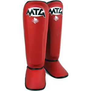 MTG Pro SFS1 MTG Red Synthetic Shin Pads - Red