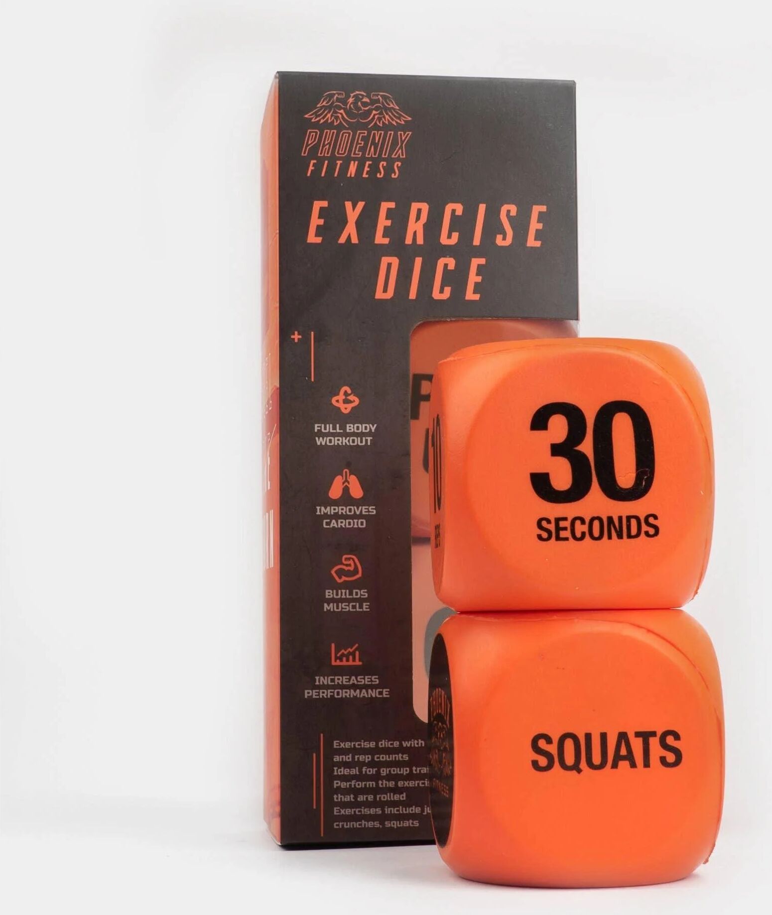 Phoenix Fitness Fitness Routine Exercise Dice