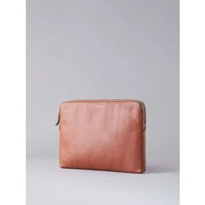 Lakeland Leather Torver Leather Laptop Sleeve in Tan - Tan