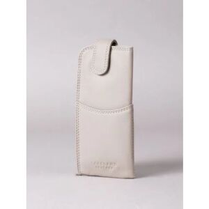 Lakeland Leather Leather Tab Glasses Case in Grey - Grey