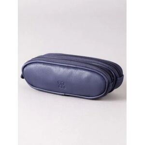 Lakeland Leather Leather Double Glasses Case in Purple - Purple