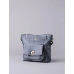 Lakeland Leather Rickerlea Leather Pocket Cross Body Bag in Navy - Blue