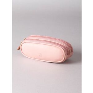 Lakeland Leather Leather Double Glasses Case in Blush Pink - Pink