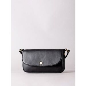 Lakeland Leather Tarnbeck Small Leather Flapover Cross Body Bag in Black - Black