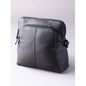 Lakeland Leather Raven Leather Cross Body Bag in Black - Black