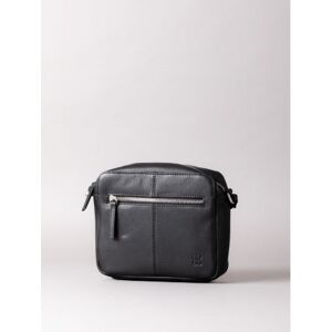 Lakeland Leather Alston Boxy Leather Cross Body Bag in Black - Black