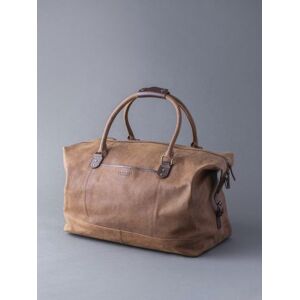 Lakeland Leather Hawksdale Leather Holdall in Brown - Brown