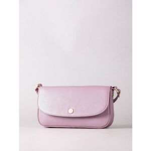 Lakeland Leather Tarnbeck Small Leather Flapover Cross Body Bag in Dusky Pink - Pink
