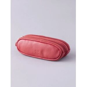 Lakeland Leather Leather Double Glasses Case in Red - Red