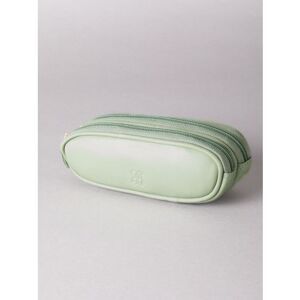 Lakeland Leather Leather Double Glasses Case in Sage Green - Green