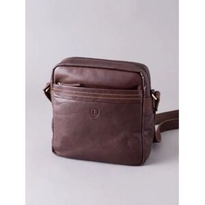 Lakeland Leather Keswick Small Leather Messenger Bag in Brown - Brown