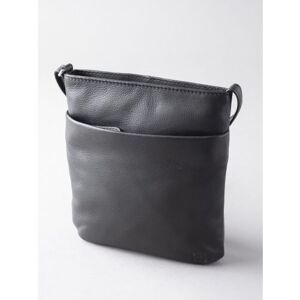Lakeland Leather Lowther Leather Cross Body Bag in Black - Black