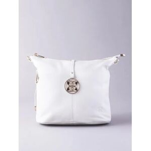 Lakeland Leather Cartmel Leather Cross Body Bag in Off-White - White