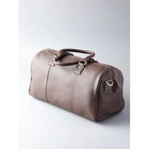 Lakeland Leather Discoverer Medium Leather Holdall in Brown - Brown