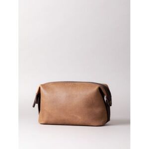 Lakeland Leather Hawksdale Leather Wash Bag in Brown - Brown