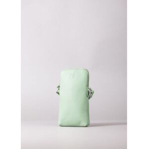 Lakeland Leather Coniston Leather Cross Body Phone Pouch in Light Green - Green