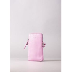 Lakeland Leather Coniston Leather Cross Body Phone Pouch in Pink - Pink